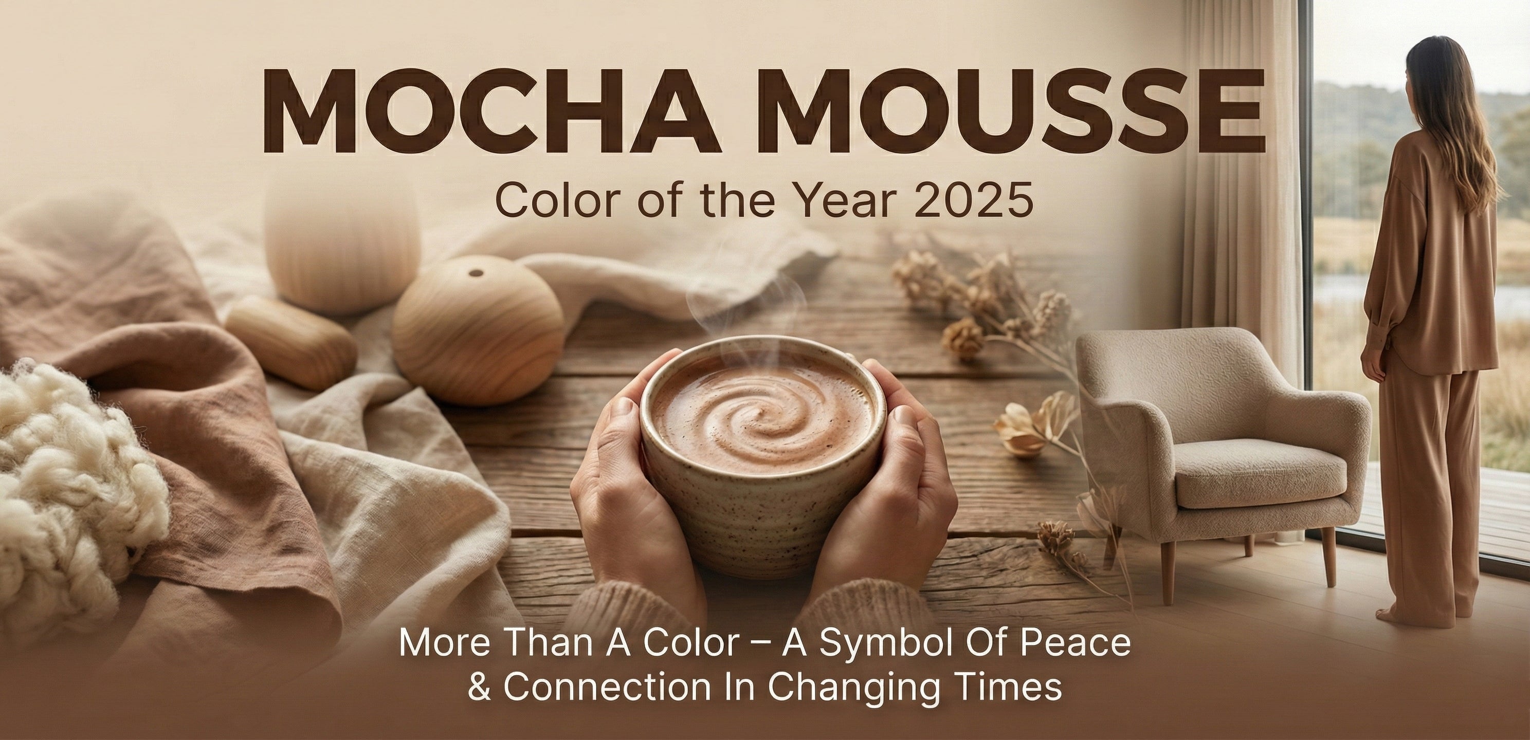 Mocha Mousse – ไม่ใช่แค่สีแห่งปี 2025 แต่คือการเคลื่อนไหวของอารมณ์สังคม