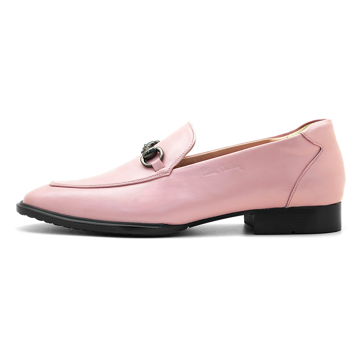 ស្បែកជើងកែងរបស់ស្ត្រី Pierre Cardin ផលិតពីស្បែកសុទ្ធ ពណ៌ខ្មៅ ម៉ូដែល 30TC113