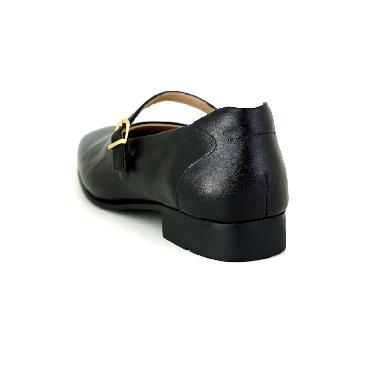 ស្បែកជើងសំប៉ែត Mary Jane របស់ស្ត្រី Pierre Cardin ផលិតពីស្បែកពិតប្រាកដ ពណ៌ត្នោតខ្ចី ម៉ូដែល 34TC164