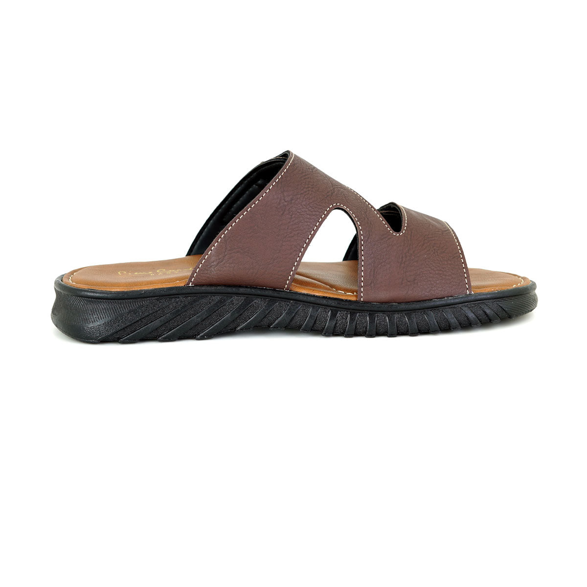 Pierre Cardin Man Fashion Leather Slides - 83RS166