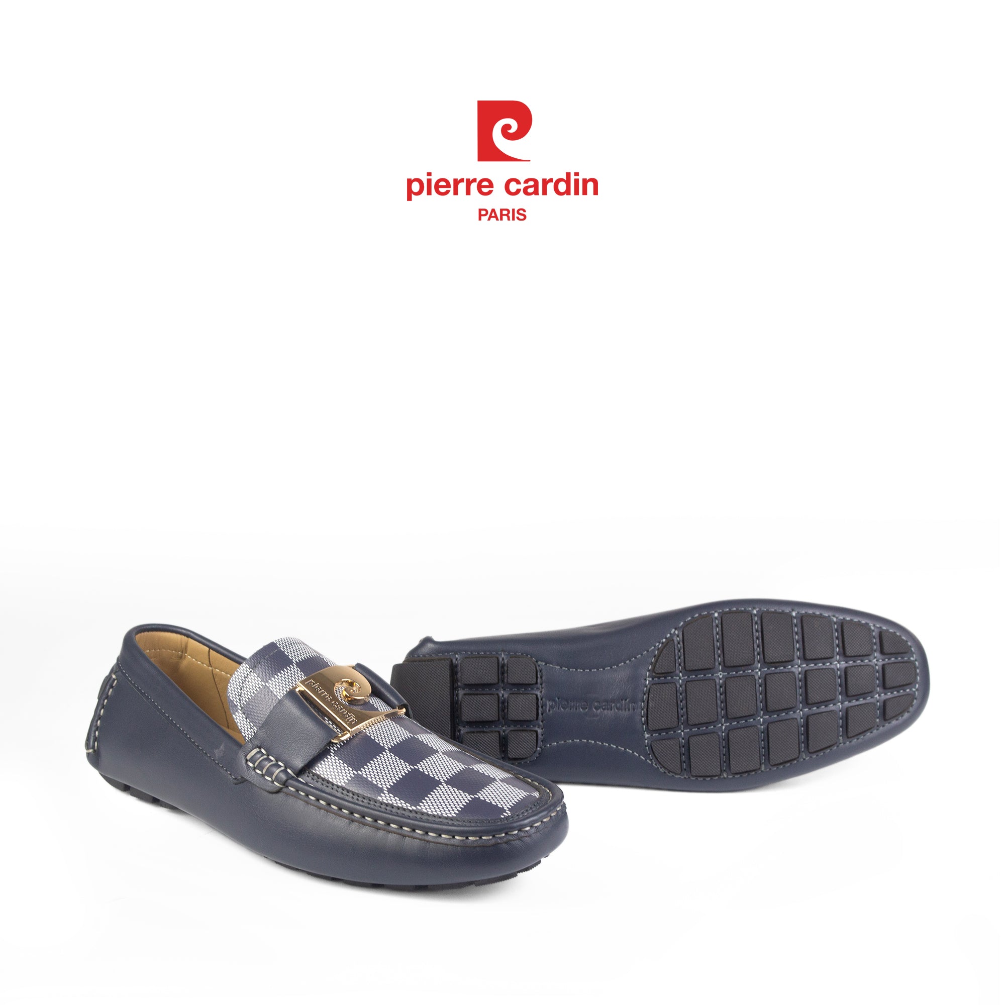 ស្បែកជើងធម្មតា 3D Pattern ពិសេស Pierre Cardin Shoes - PCMFWLH 525