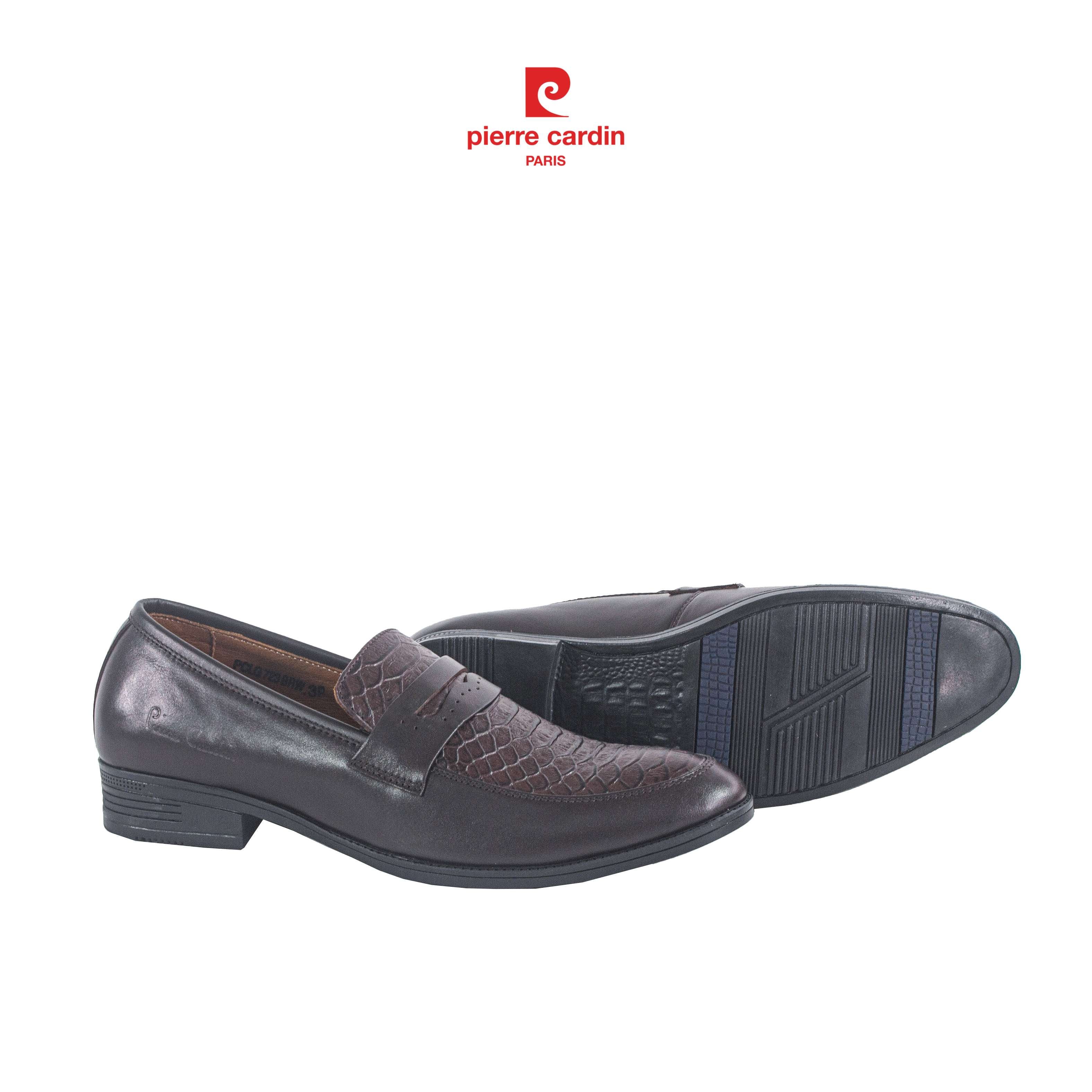 Pierre Cardin Crocodile Leather Loafers - PCMFWLG 723