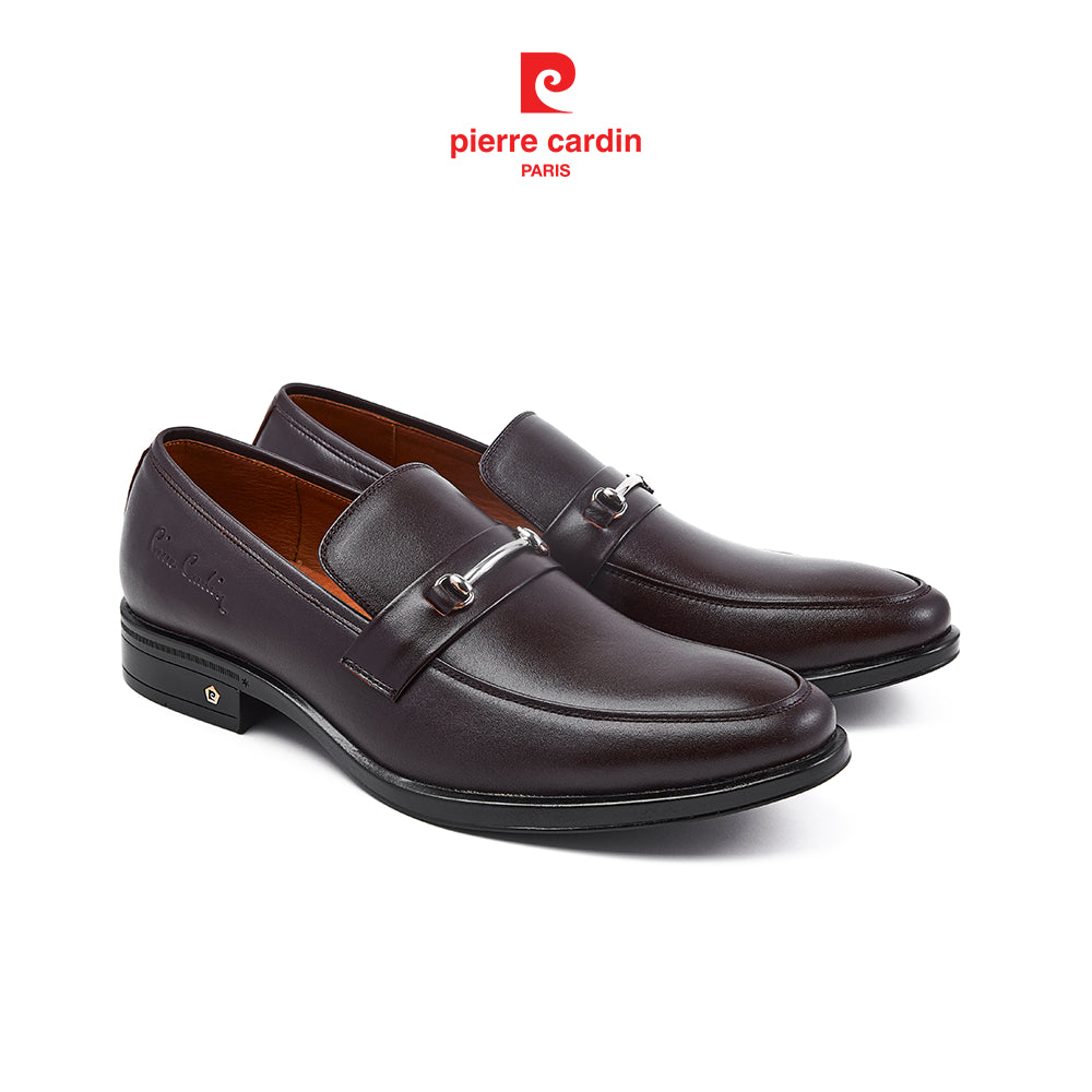 รองเท้าหนังผู้ชาย Pierre Cardin หนังวัวแท้พรีเมียม รุ่น Loafer หรูหรา พื้นยางกันลื่น 797