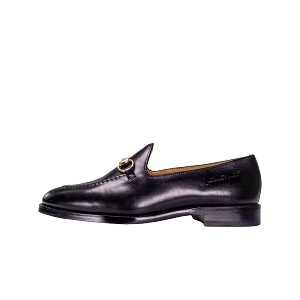 รองเท้าหนังผู้ชาย Pierre Cardin Loafer หนังวัวแท้พรีเมียม เย็บ McKay หรูหรา รุ่น 358