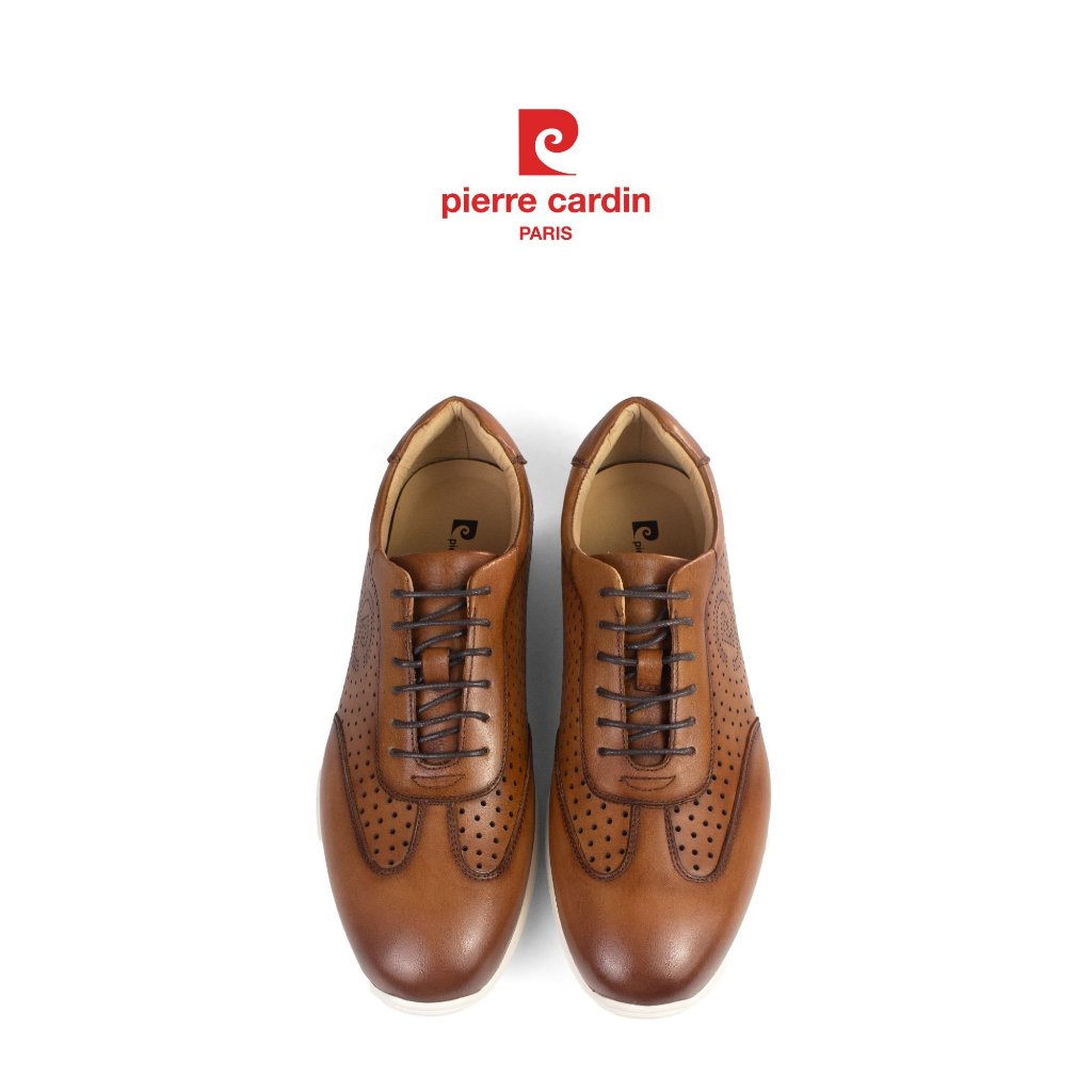 รองเท้าแฟชั่นผู้ชาย Pierre Cardin ฝรั่งเศส พื้นยางพรีเมียม เบา ระบายอากาศ ทนทาน รุ่น 786