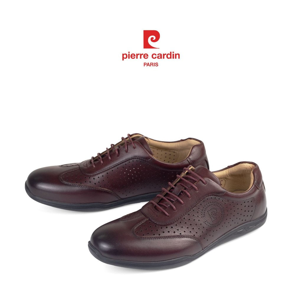 รองเท้าแฟชั่นผู้ชาย Pierre Cardin ฝรั่งเศส พื้นยางพรีเมียม เบา ระบายอากาศ ทนทาน รุ่น 786