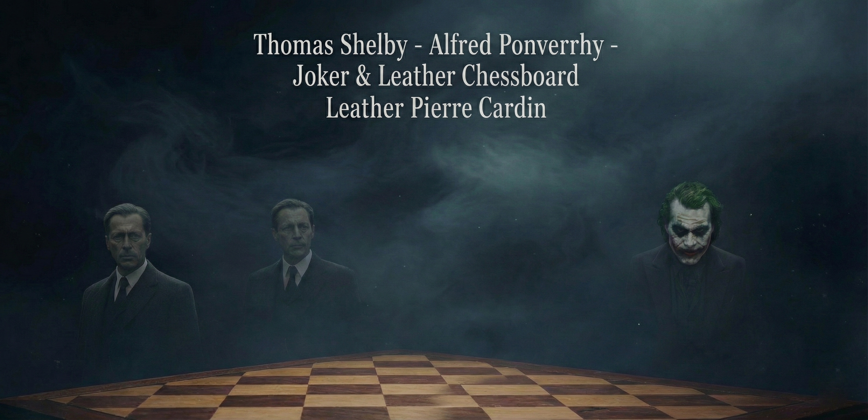 Thomas Shelby – Alfred Pennyworth – Joker & กระดานหมากแห่งรองเท้าหนัง Pierre Cardin: เลือกบทบาทของสุภาพบุรุษในเกมแฟชั่น