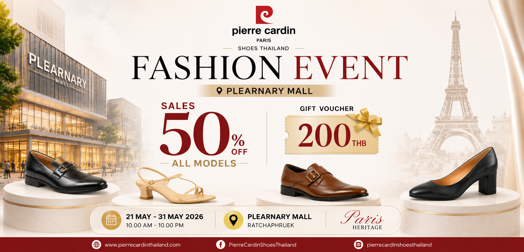 Brings Paris Heritage Fashion Event to Plearnary Mall