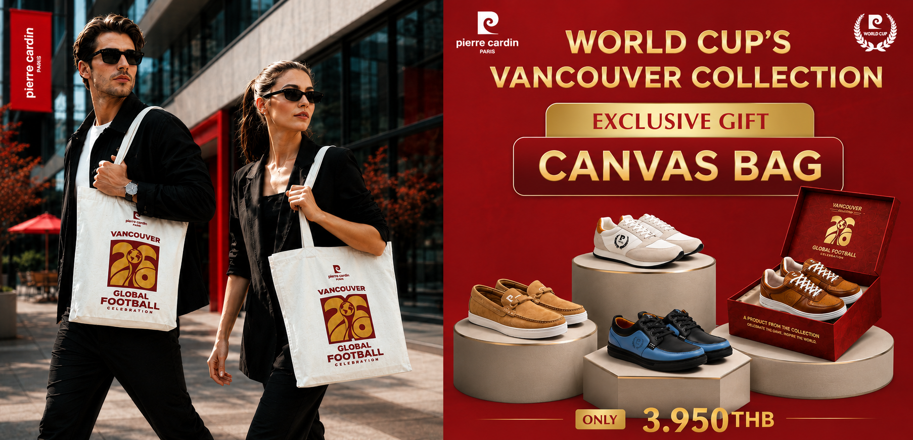 ทำไม sneaker lovers Thailand หันมาสนใจ Vancouver Canada Collection - มุมมองจาก Pierre Cardin