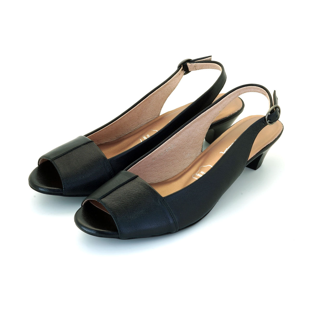 ស្បែកជើងនារី Pierre Cardin កែងជើងខ្ពស់ កែងជើងខ្ពស់ ទន់ស្រួលពាក់ ផលិតពីស្បែកពិតប្រាកដ ទំហំ 20WS236 