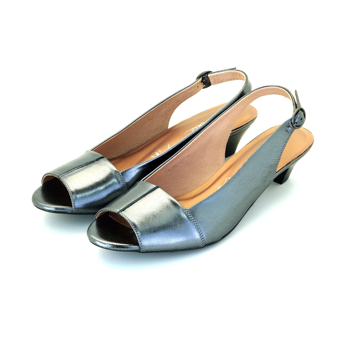 ស្បែកជើងនារី Pierre Cardin កែងជើងខ្ពស់ កែងជើងខ្ពស់ ទន់ស្រួលពាក់ ផលិតពីស្បែកពិតប្រាកដ ទំហំ 20WS236 