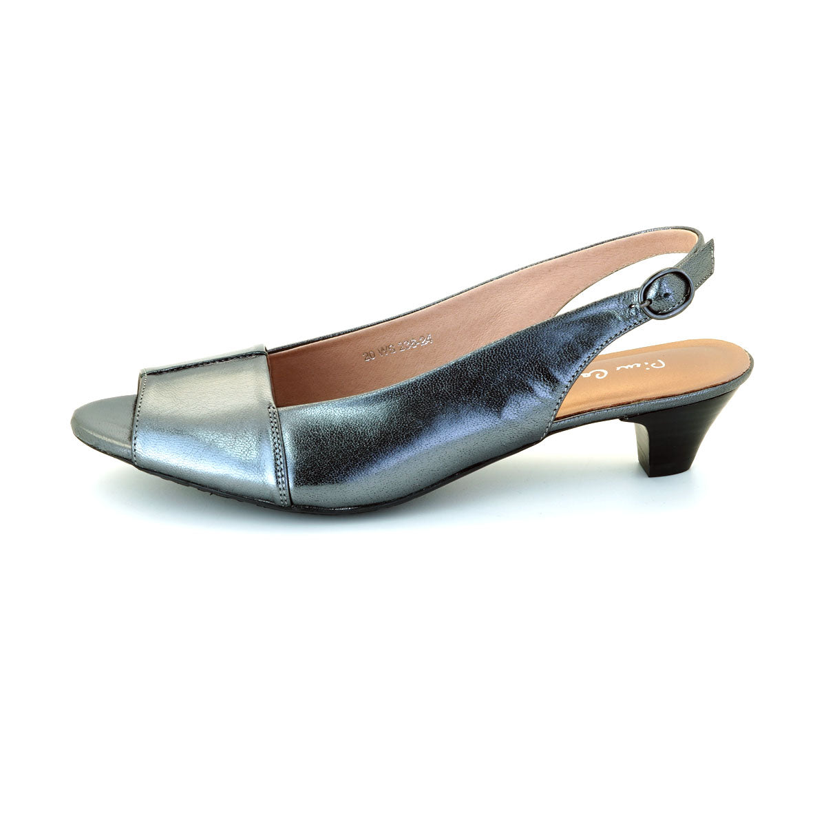 ស្បែកជើងនារី Pierre Cardin កែងជើងខ្ពស់ កែងជើងខ្ពស់ ទន់ស្រួលពាក់ ផលិតពីស្បែកពិតប្រាកដ ទំហំ 20WS236 