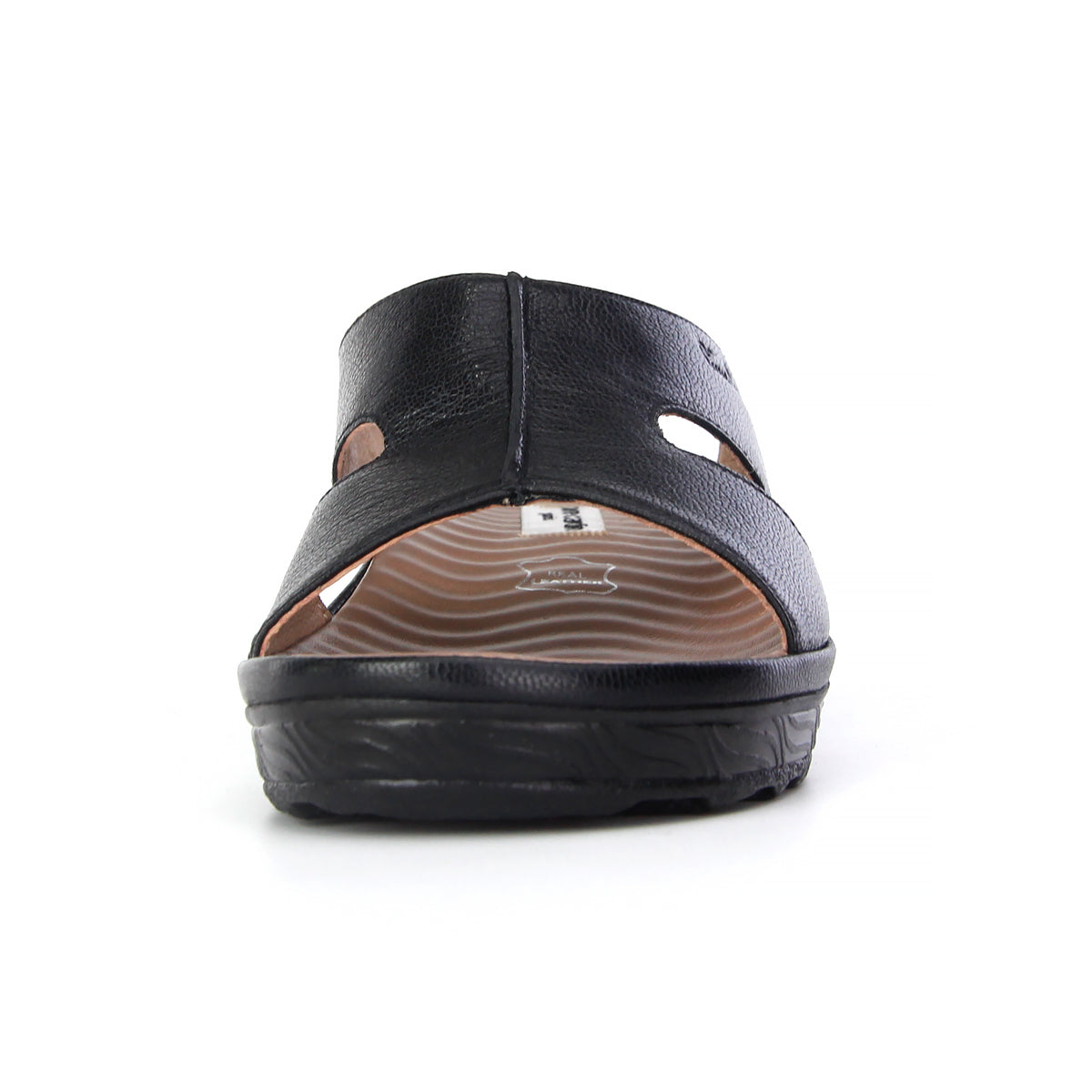 ស្បែកជើងនារី Pierre Cardin ស្បែកពិតប្រាកដ ទន់ស្រួលពាក់ ស្ទីលរអិល/មានខ្សែ ពណ៌ត្នោតខ្ចី ម៉ូដែល 21SS244 