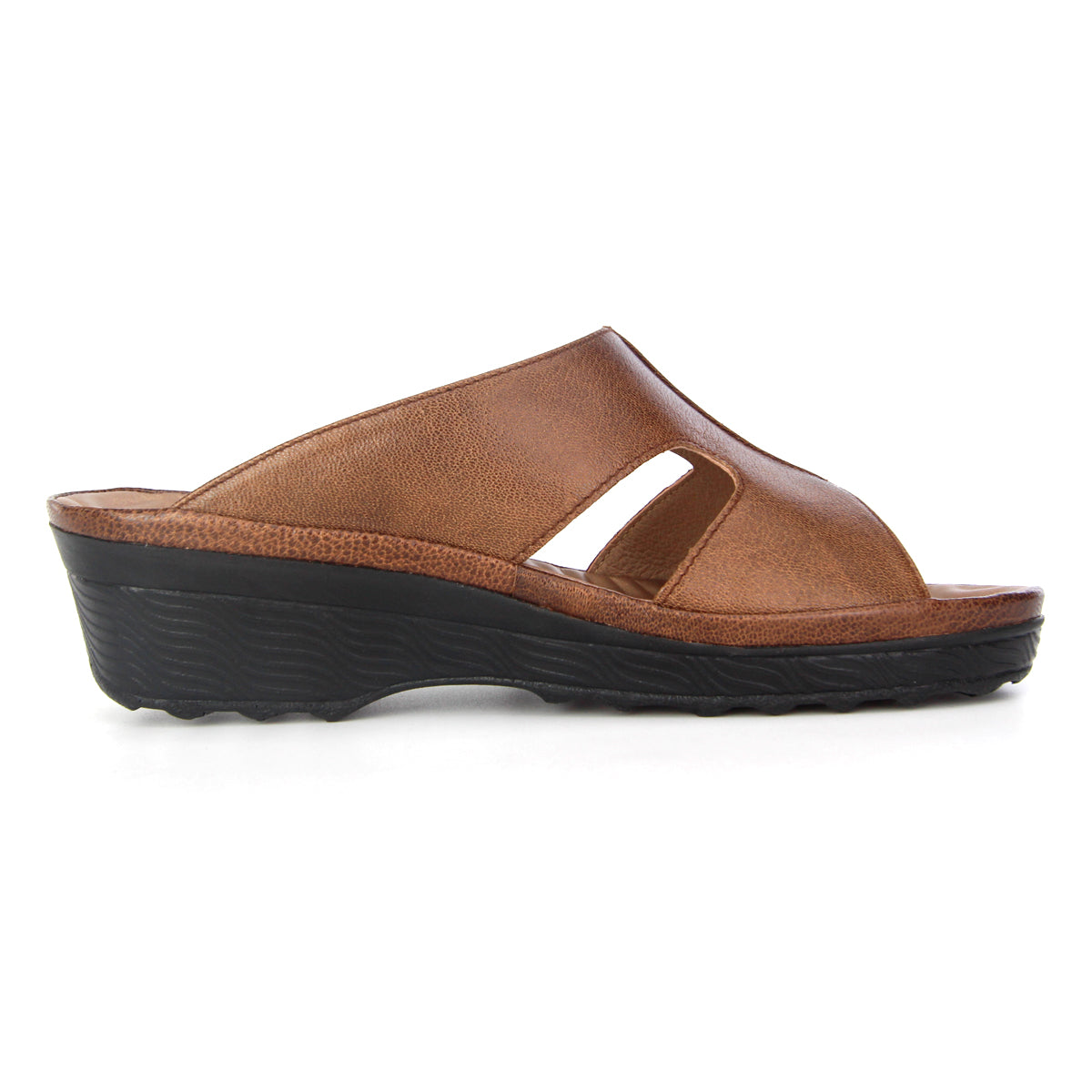 ស្បែកជើងនារី Pierre Cardin ស្បែកពិតប្រាកដ ទន់ស្រួលពាក់ ស្ទីលរអិល/មានខ្សែ ពណ៌ត្នោតខ្ចី ម៉ូដែល 21SS244 