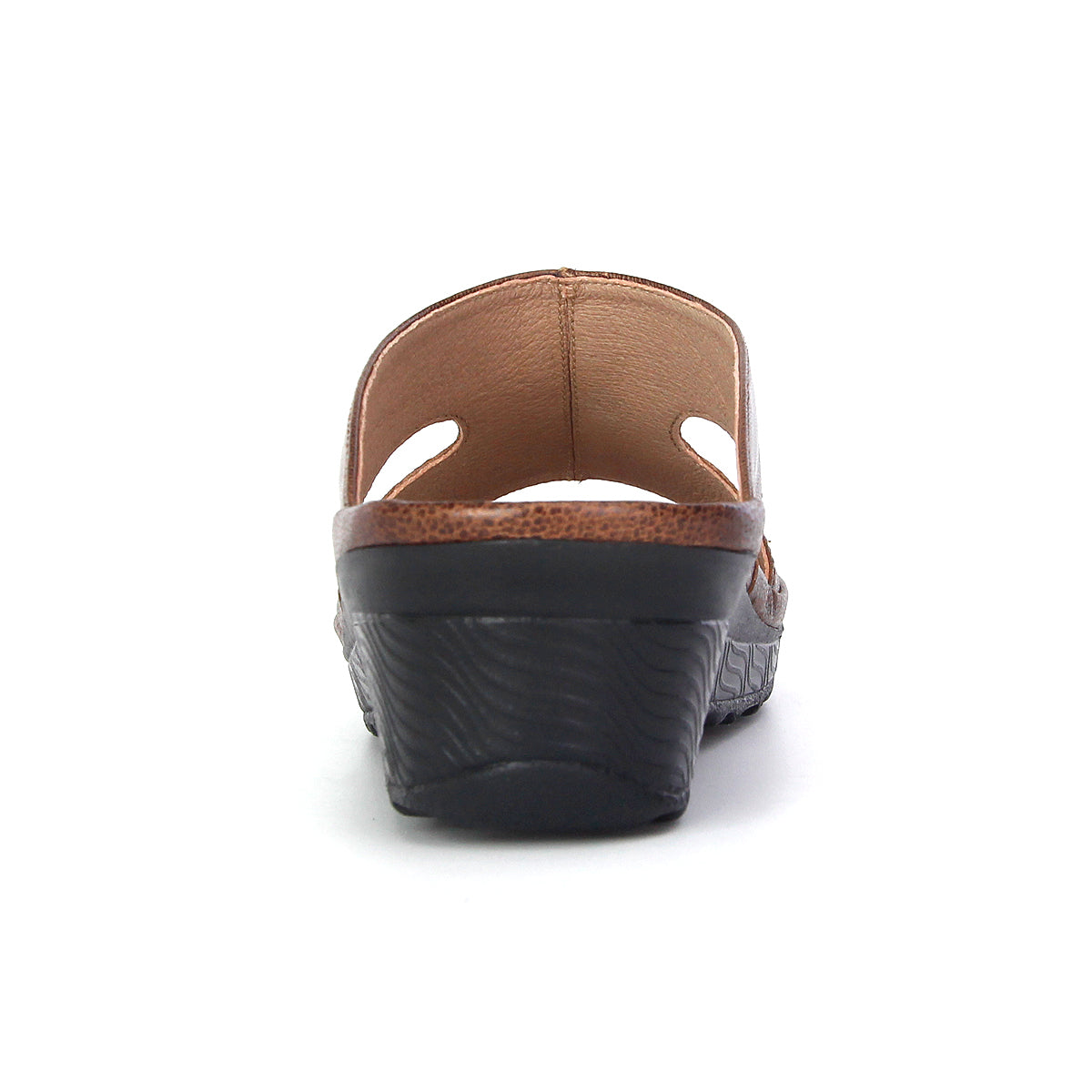 ស្បែកជើងនារី Pierre Cardin ស្បែកពិតប្រាកដ ទន់ស្រួលពាក់ ស្ទីលរអិល/មានខ្សែ ពណ៌ត្នោតខ្ចី ម៉ូដែល 21SS244 