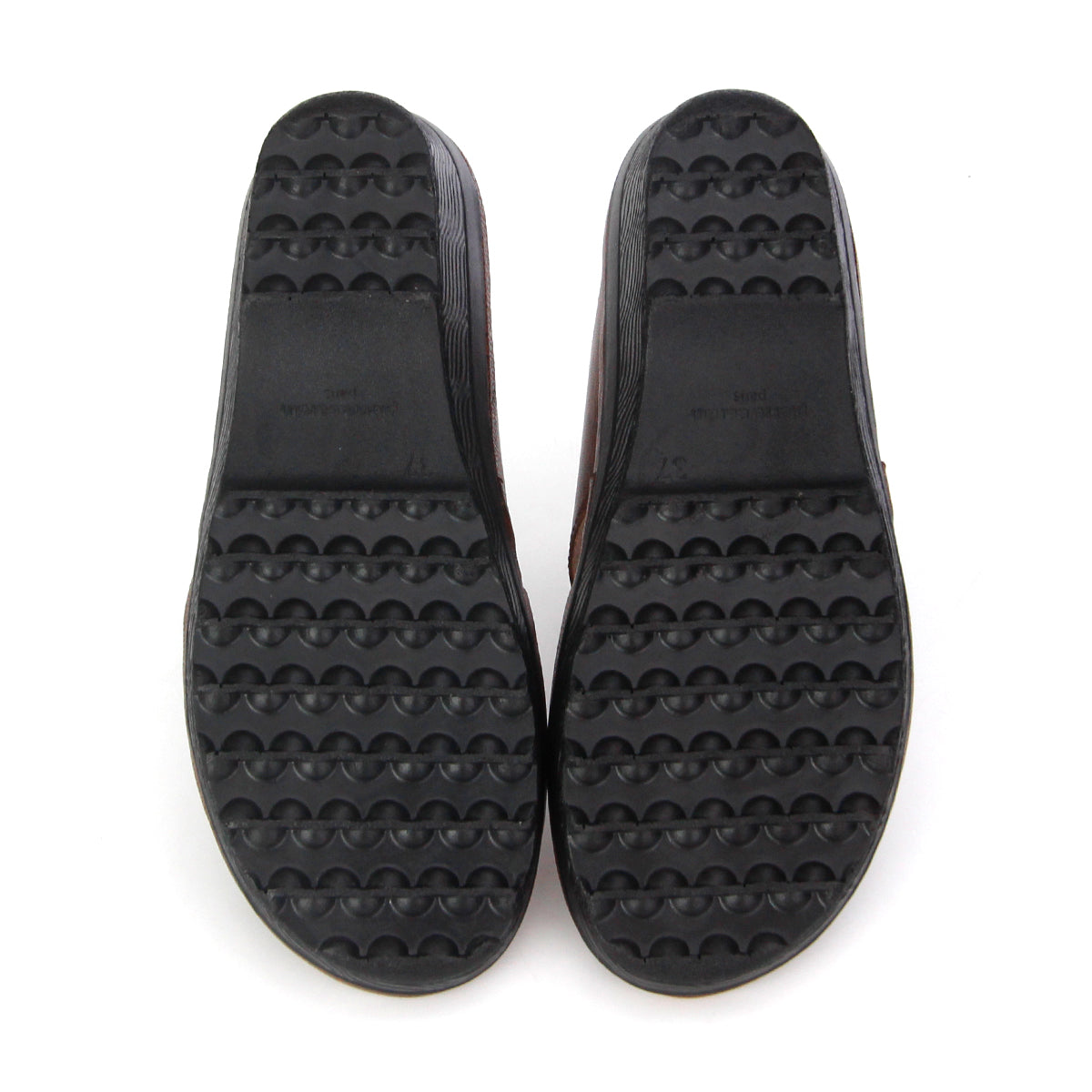 ស្បែកជើងនារី Pierre Cardin ស្បែកពិតប្រាកដ ទន់ស្រួលពាក់ ស្ទីលរអិល/មានខ្សែ ពណ៌ត្នោតខ្ចី ម៉ូដែល 21SS244 