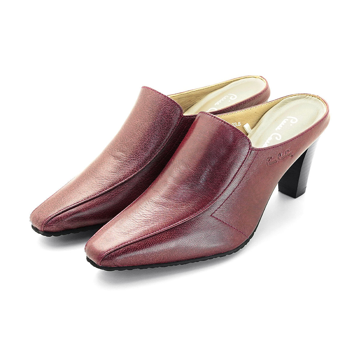 Pierre Cardin Muse ស្បែកជើងកែងខ្ពស់ពណ៌ក្រហម ម៉ូដែល 23SC302