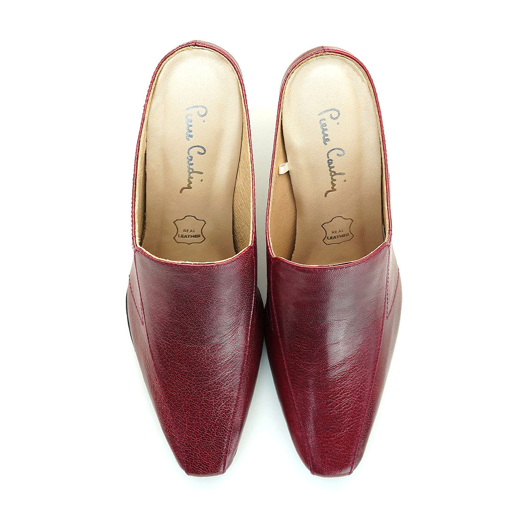 Pierre Cardin Muse ស្បែកជើងកែងខ្ពស់ពណ៌ក្រហម ម៉ូដែល 23SC302