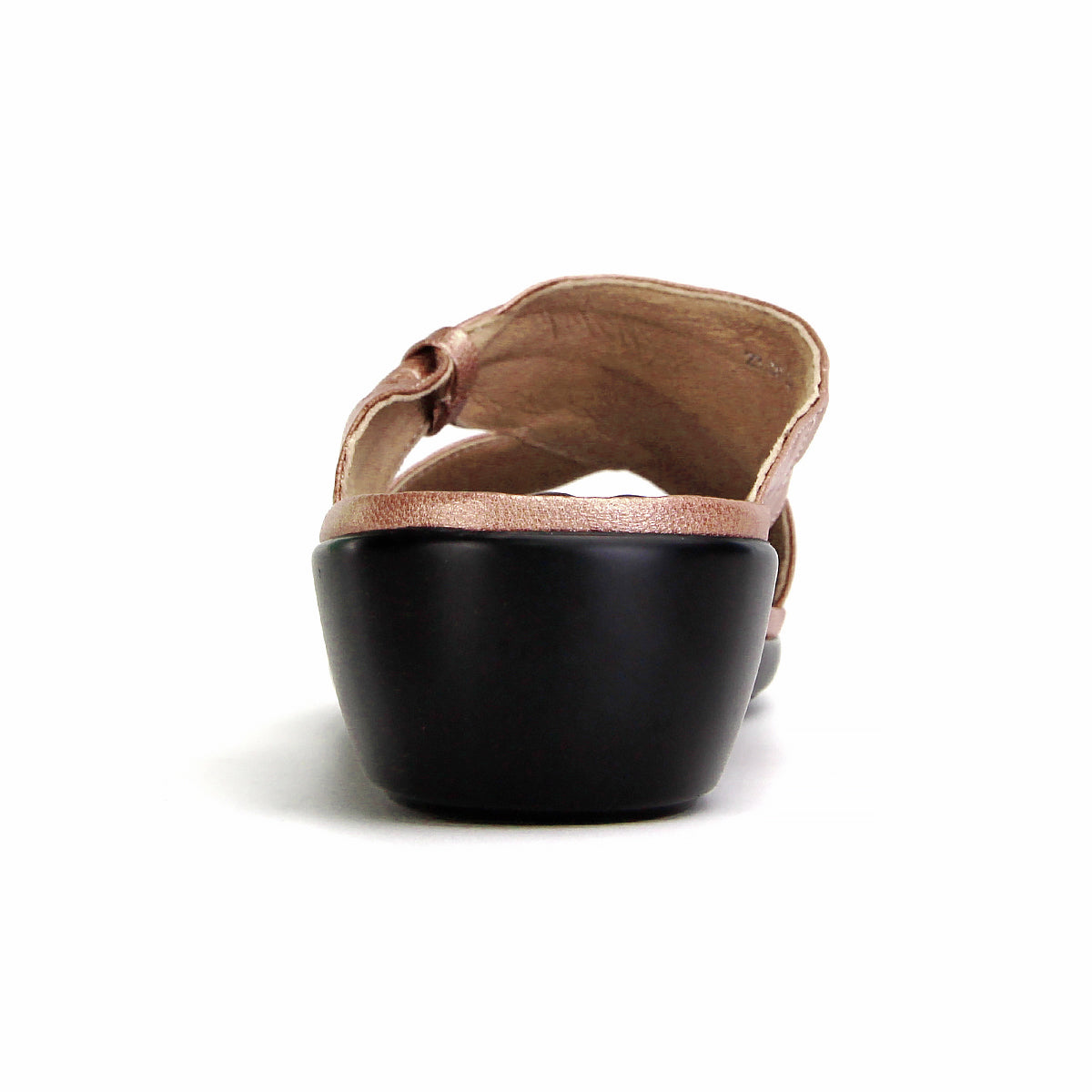 ស្បែកជើងសុខភាពនារី Pierre Cardin ទន់ស្រួលពាក់ ផលិតពីស្បែកពិតប្រាកដ ប្រផេះ ម៉ូដែល 23SS294