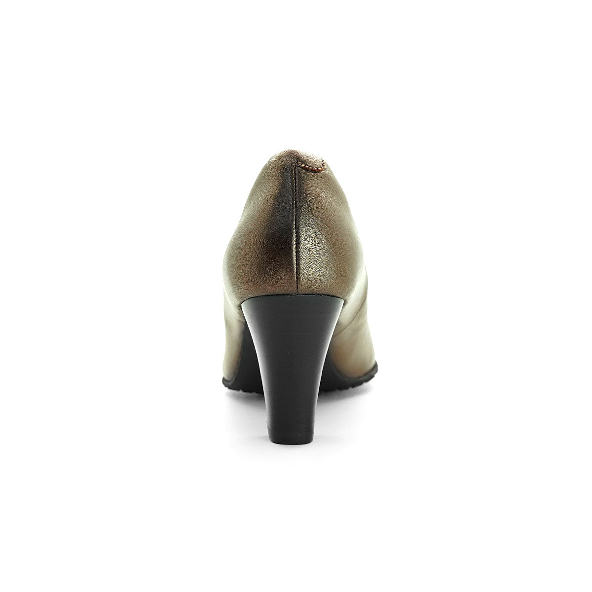 Pierre Cardin Women's High-Heels Pumps - Comfortable and soft, made from ស្បែកពិតប្រាកដ, Bronze-Gold Color, Size | ស្បែកជើងកែងខ្ពស់ - 23WD316