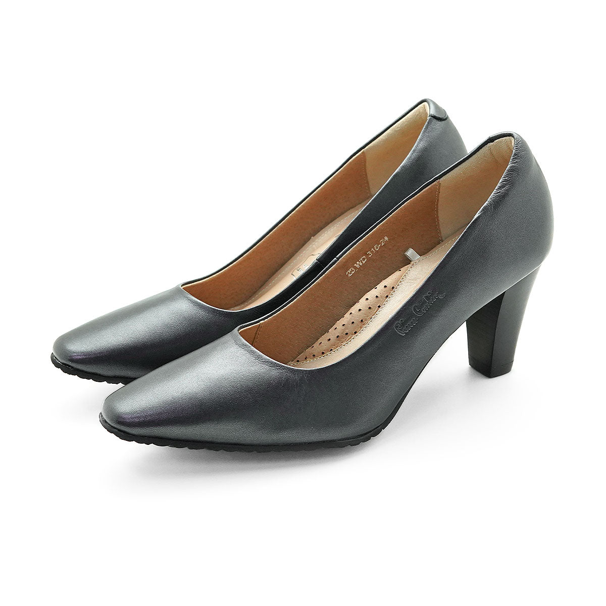 Pierre Cardin Women's High-Heels Pumps - Comfortable and soft, made from ស្បែកពិតប្រាកដ, Bronze-Gold Color, Size | ស្បែកជើងកែងខ្ពស់ - 23WD316