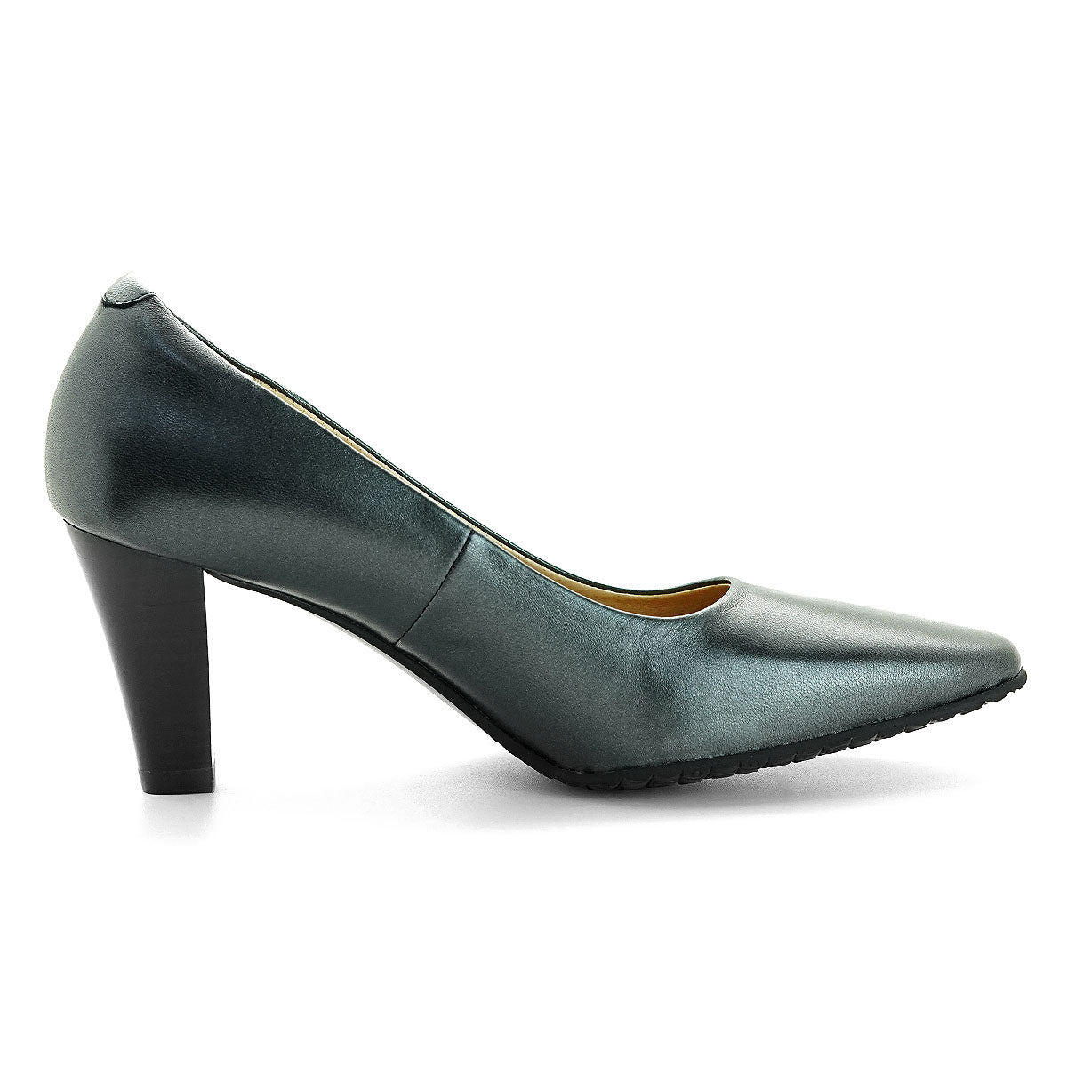 Pierre Cardin Women's High-Heels Pumps - Comfortable and soft, made from ស្បែកពិតប្រាកដ, Bronze-Gold Color, Size | ស្បែកជើងកែងខ្ពស់ - 23WD316