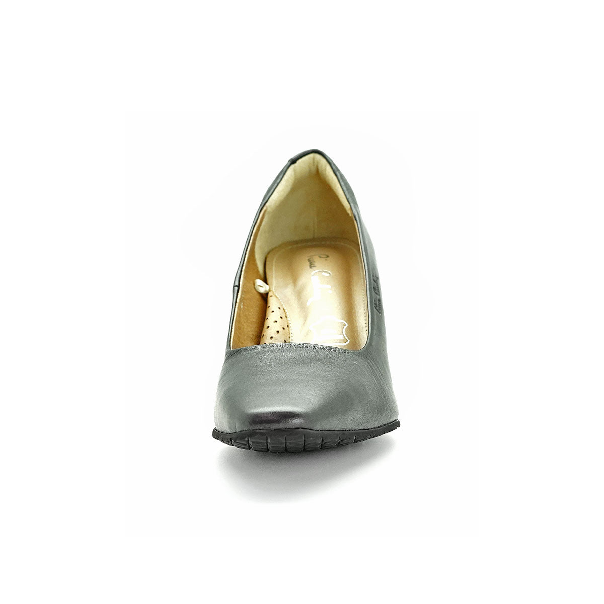 Pierre Cardin Women's High-Heels Pumps - Comfortable and soft, made from ស្បែកពិតប្រាកដ, Bronze-Gold Color, Size | ស្បែកជើងកែងខ្ពស់ - 23WD316