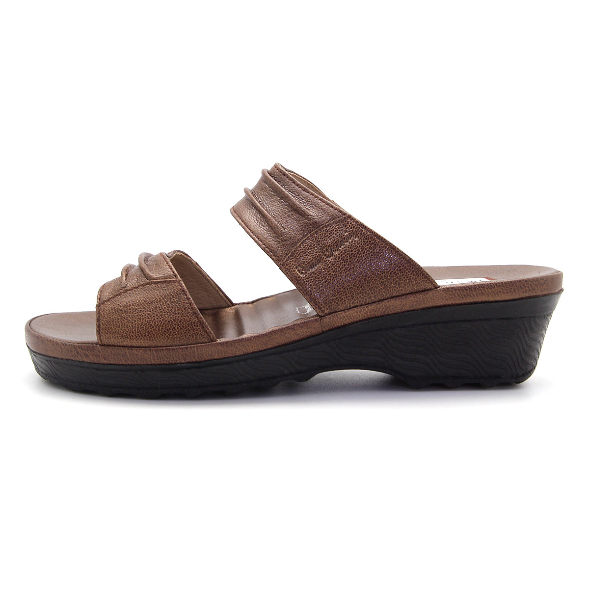 Pierre Cardin Women's Leather Wedge Sandals – Elegant Style & Supreme Comfort 24SS341