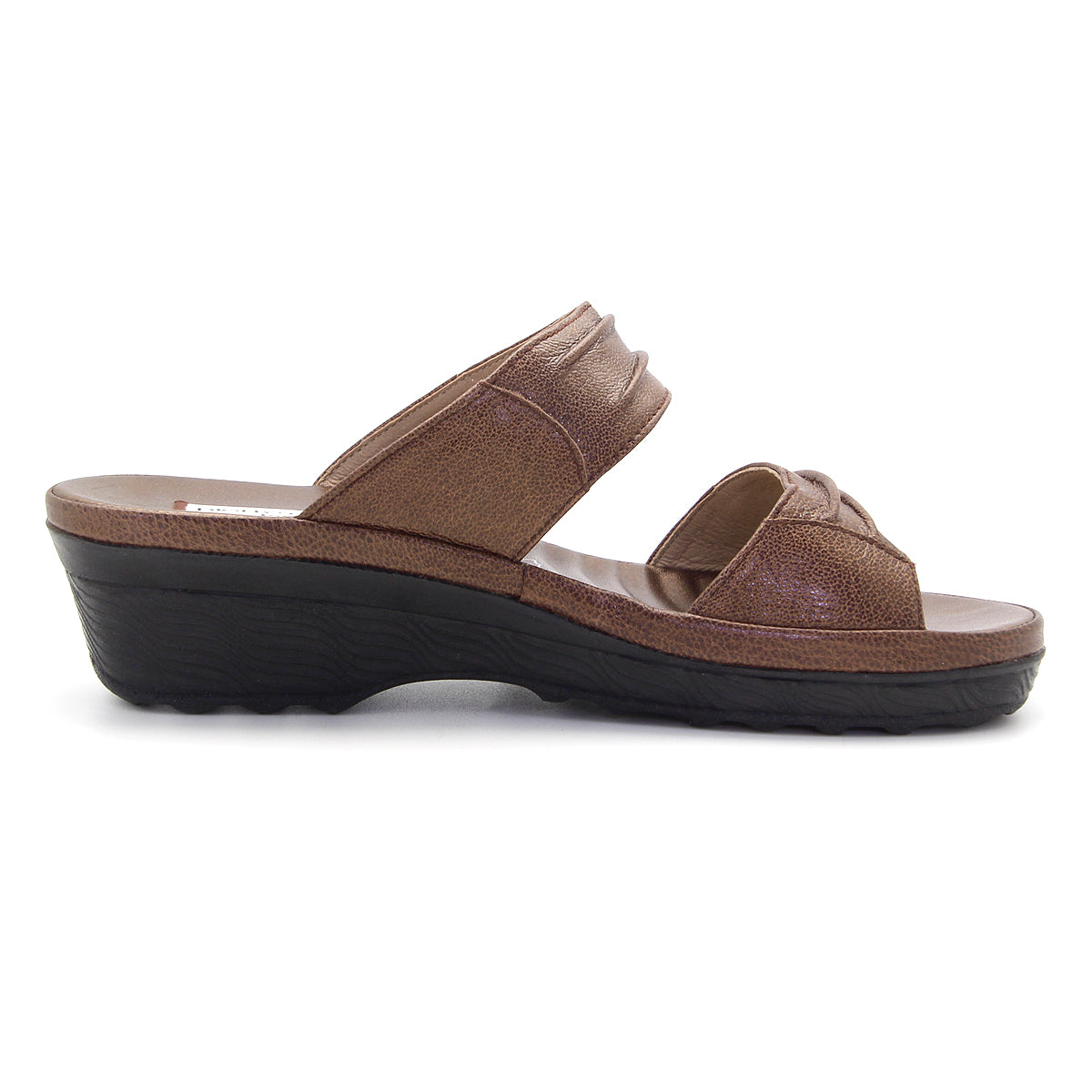 Pierre Cardin Women's Leather Wedge Sandals – Elegant Style & Supreme Comfort 24SS341