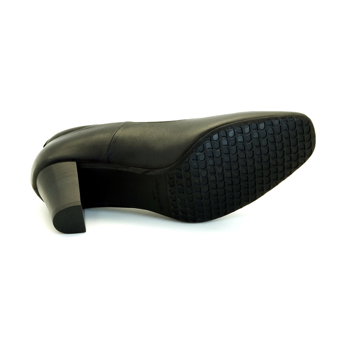 ស្បែកជើងនារី Pierre Cardin កែងខ្ពស់ បូមទឹក ទន់ស្រួលពាក់ ផលិតពីស្បែកសុទ្ធ ខ្មៅ ទំហំ 36, 37, 38, 39, 40 ម៉ូដែល 27SD433 