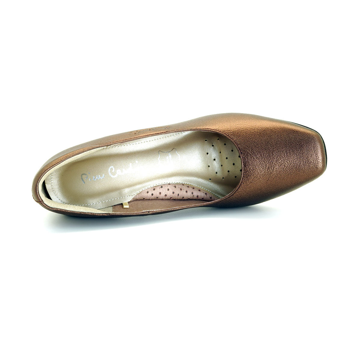 ស្បែកជើងនារី Pierre Cardin កែងខ្ពស់ បូមទឹក ទន់ស្រួលពាក់ ផលិតពីស្បែកសុទ្ធ ខ្មៅ ទំហំ 36, 37, 38, 39, 40 ម៉ូដែល 27SD433 