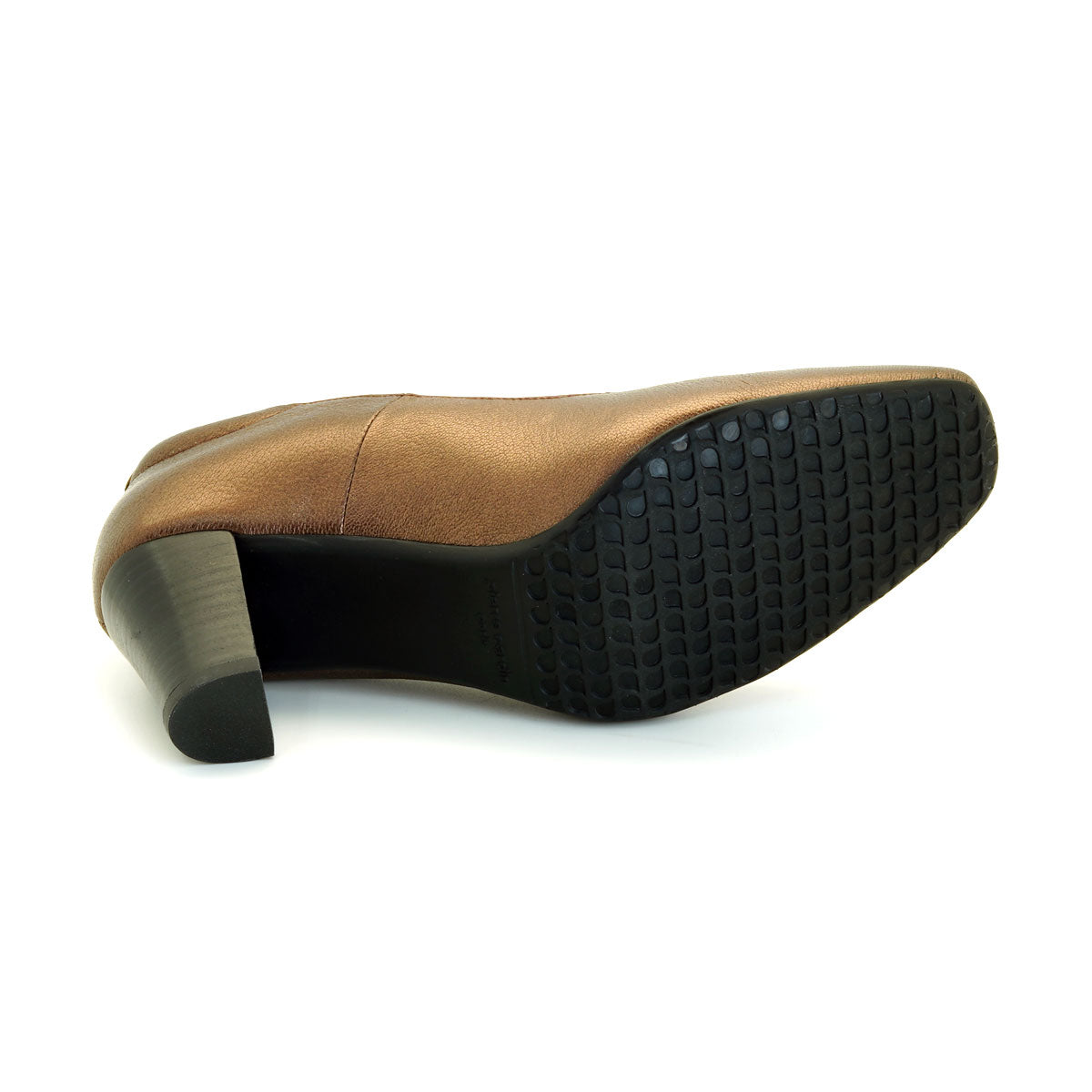 ស្បែកជើងនារី Pierre Cardin កែងខ្ពស់ បូមទឹក ទន់ស្រួលពាក់ ផលិតពីស្បែកសុទ្ធ ខ្មៅ ទំហំ 36, 37, 38, 39, 40 ម៉ូដែល 27SD433 