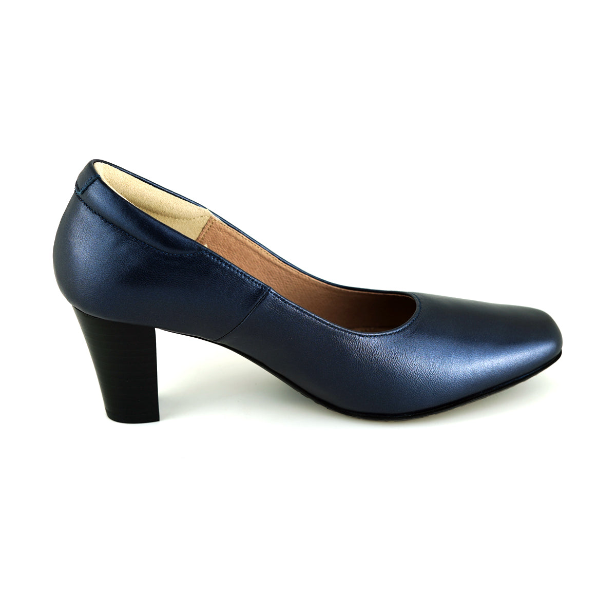 ស្បែកជើងនារី Pierre Cardin កែងខ្ពស់ បូមទឹក ទន់ស្រួលពាក់ ផលិតពីស្បែកសុទ្ធ ខ្មៅ ទំហំ 36, 37, 38, 39, 40 ម៉ូដែល 27SD433 