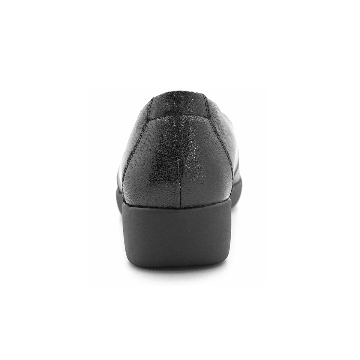 ស្បែកជើងសំប៉ែតនារី Pierre Cardin ទន់ស្រួលពាក់ ផលិតពីស្បែកសុទ្ធ ពណ៌ខ្មៅ ម៉ូដែល 27WC455