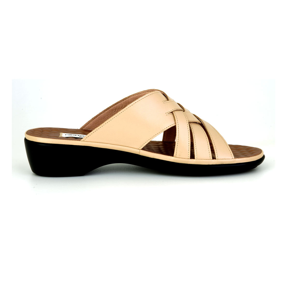ស្បែកជើងនារី Pierre Cardin ស្បែកជើងកវែងនារី ស្បែកជើងកែងជើងរាបស្មើ ទន់ស្រួលពាក់ ផលិតពីស្បែកពិត ទំហំ 28SS158 