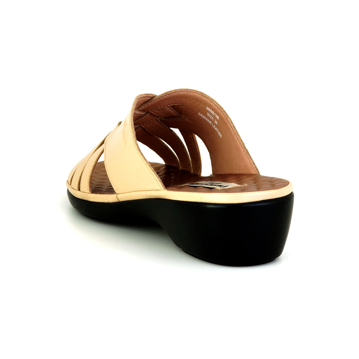 ស្បែកជើងនារី Pierre Cardin ស្បែកជើងកវែងនារី ស្បែកជើងកែងជើងរាបស្មើ ទន់ស្រួលពាក់ ផលិតពីស្បែកពិត ទំហំ 28SS158 