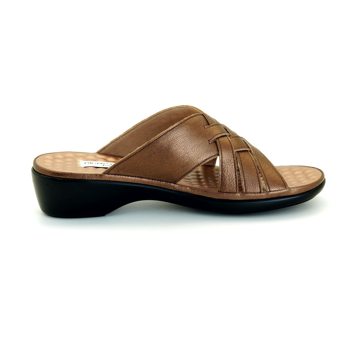ស្បែកជើងនារី Pierre Cardin ស្បែកជើងកវែងនារី ស្បែកជើងកែងជើងរាបស្មើ ទន់ស្រួលពាក់ ផលិតពីស្បែកពិត ទំហំ 28SS158 