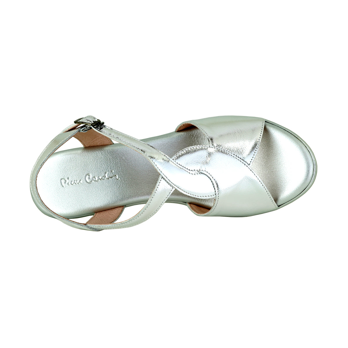 ស្បែកជើងនារី Pierre Cardin ស្បែកជើងកែងខ្ពស់ ទន់ស្រួលពាក់ ផលិតពីស្បែកសុទ្ធ ម៉ូដែល 33PS807 