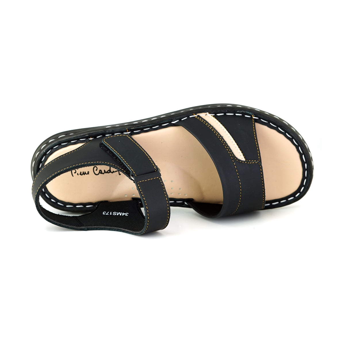 ស្បែកជើងសុខភាពនារី Pierre Cardin ទន់ស្រួលពាក់ ផលិតពីស្បែកសុទ្ធ ម៉ូដែល 34MS173 