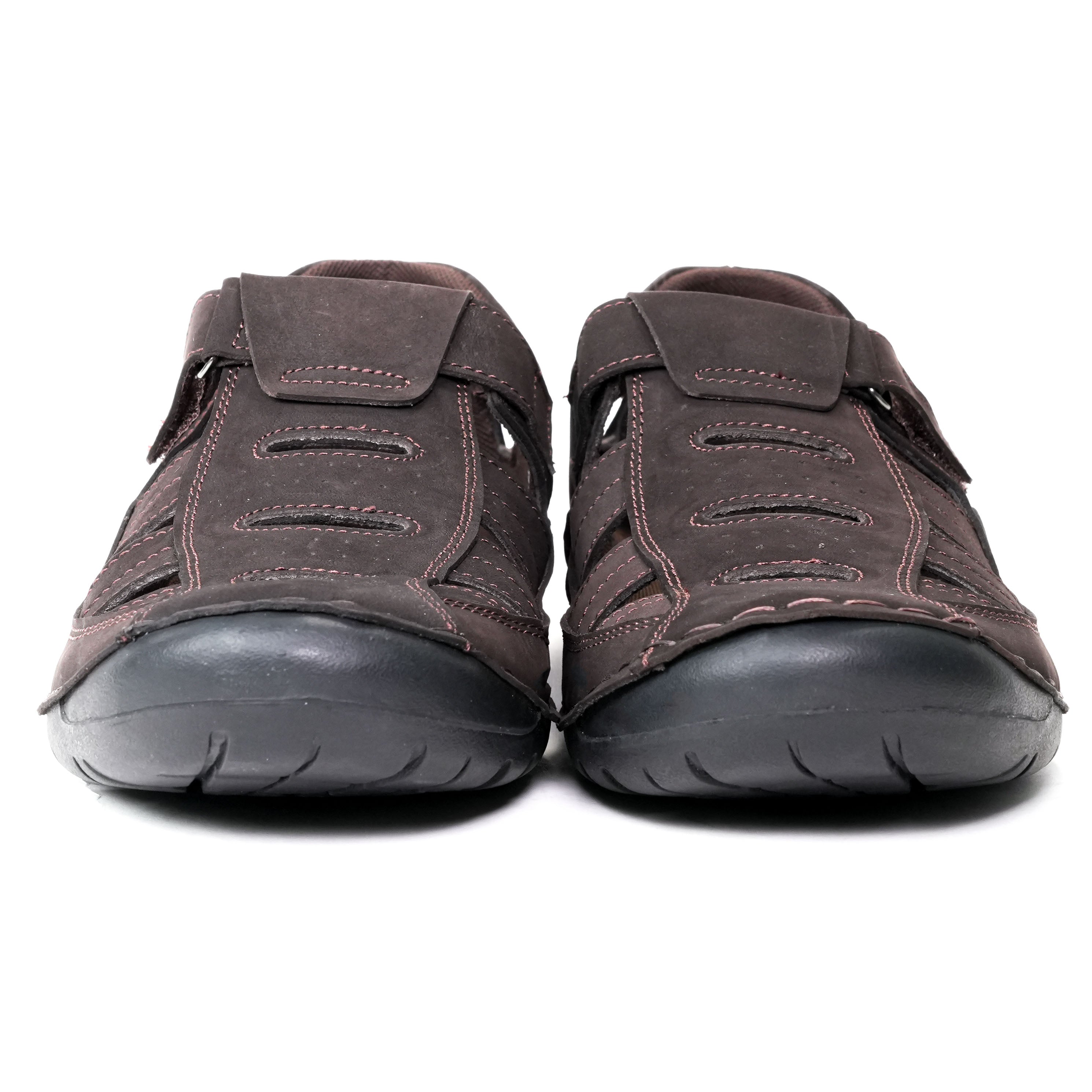 รองเท้า Sandal ผู้ชาย Pierre Cardin หนังแท้ แบบปิดหน้าเท้า ระบายอากาศดี สายปรับได้ ใส่สบาย – Men Shoes 75VS192