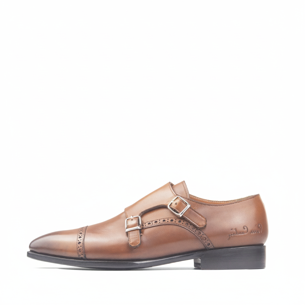 Pierre Cardin Double Monkstrap Shoes - PCMFWLH 363