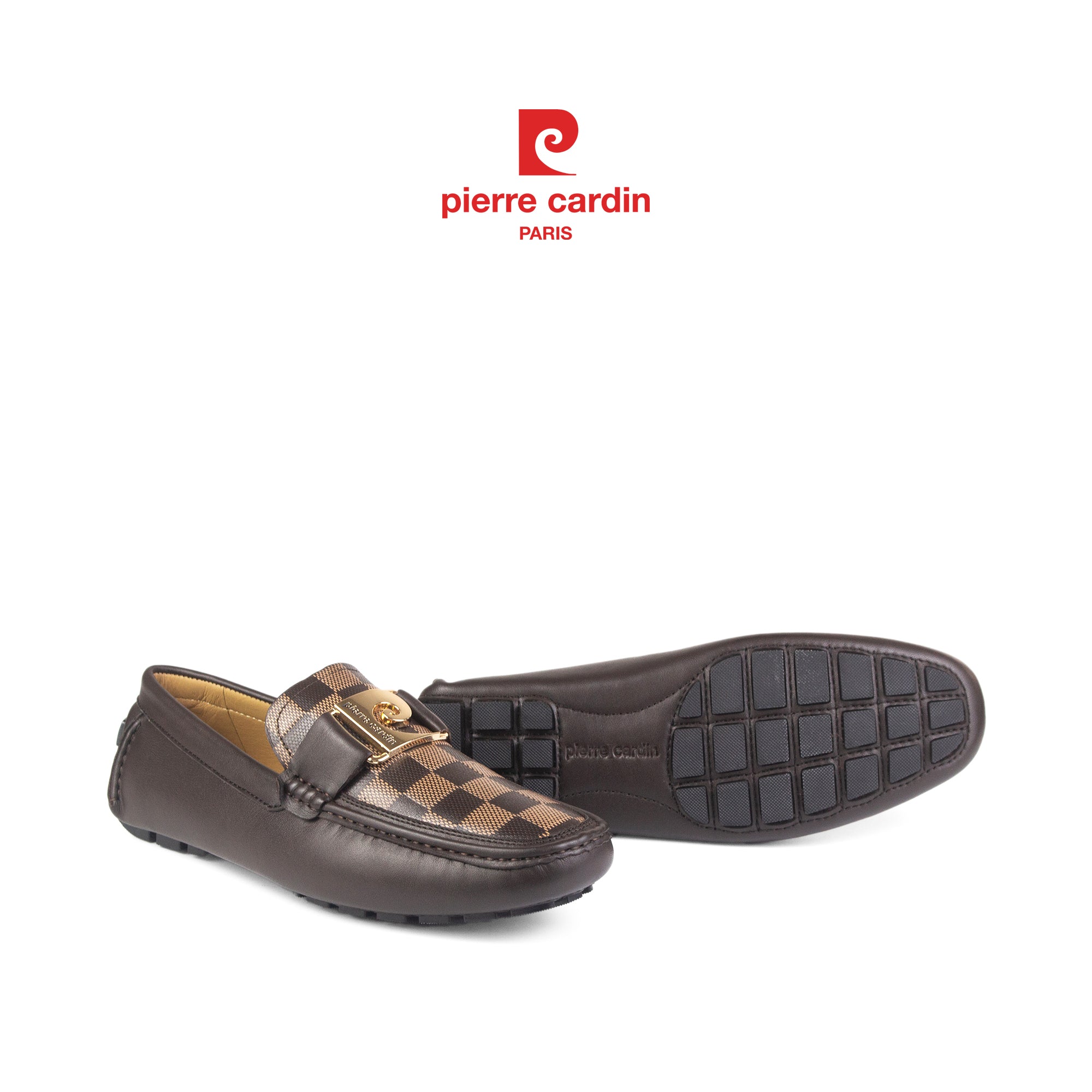 ស្បែកជើងធម្មតា 3D Pattern ពិសេស Pierre Cardin Shoes - PCMFWLH 525