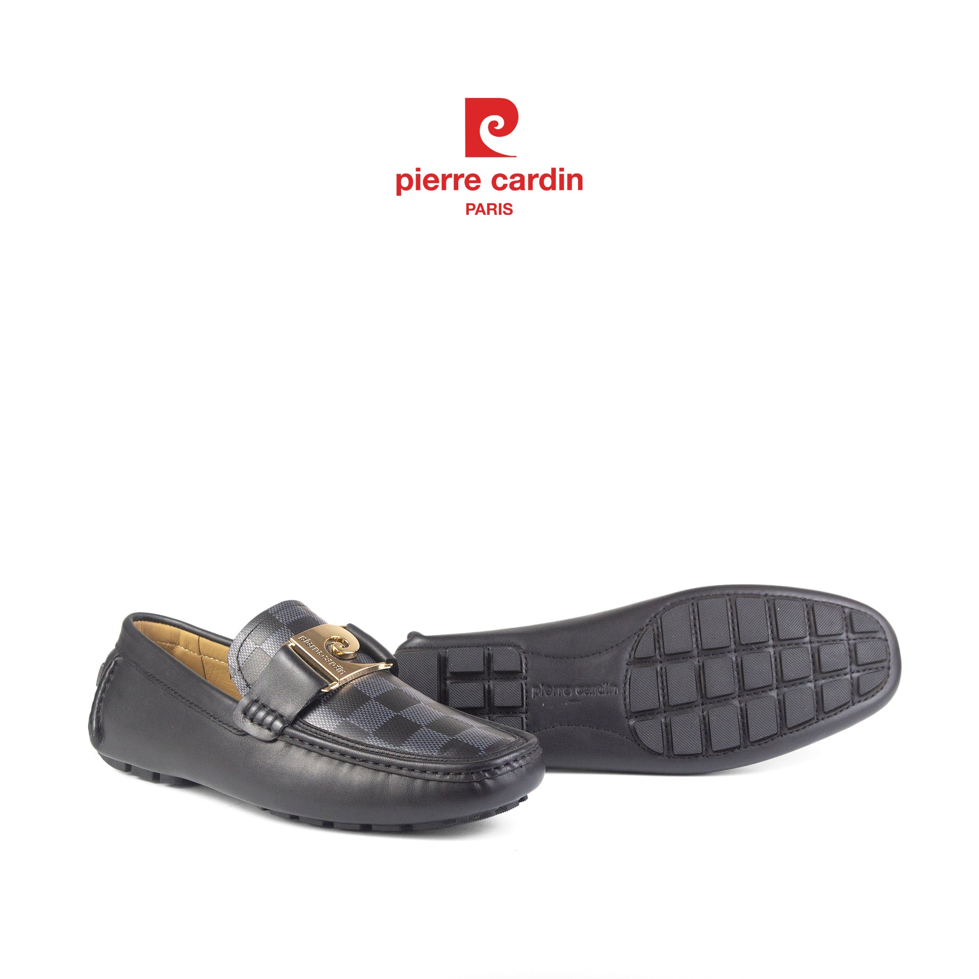 ស្បែកជើងធម្មតា 3D Pattern ពិសេស Pierre Cardin Shoes - PCMFWLH 525