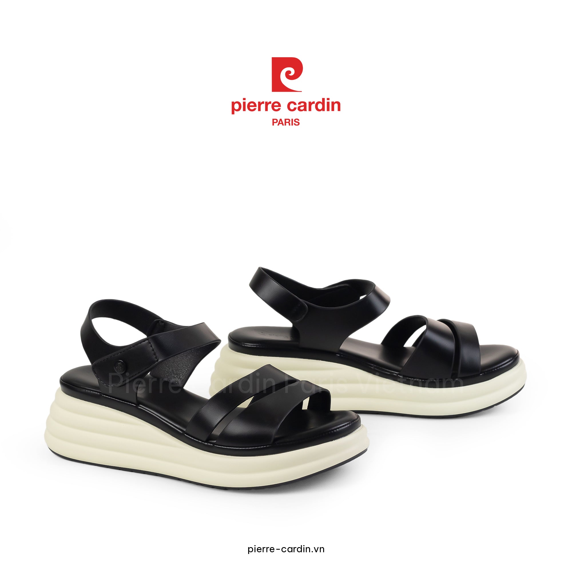 ស្បែកជើងកែងខ្ពស់ Comfort Pierre Cardin - PCWFWSH 256 (+5cm)