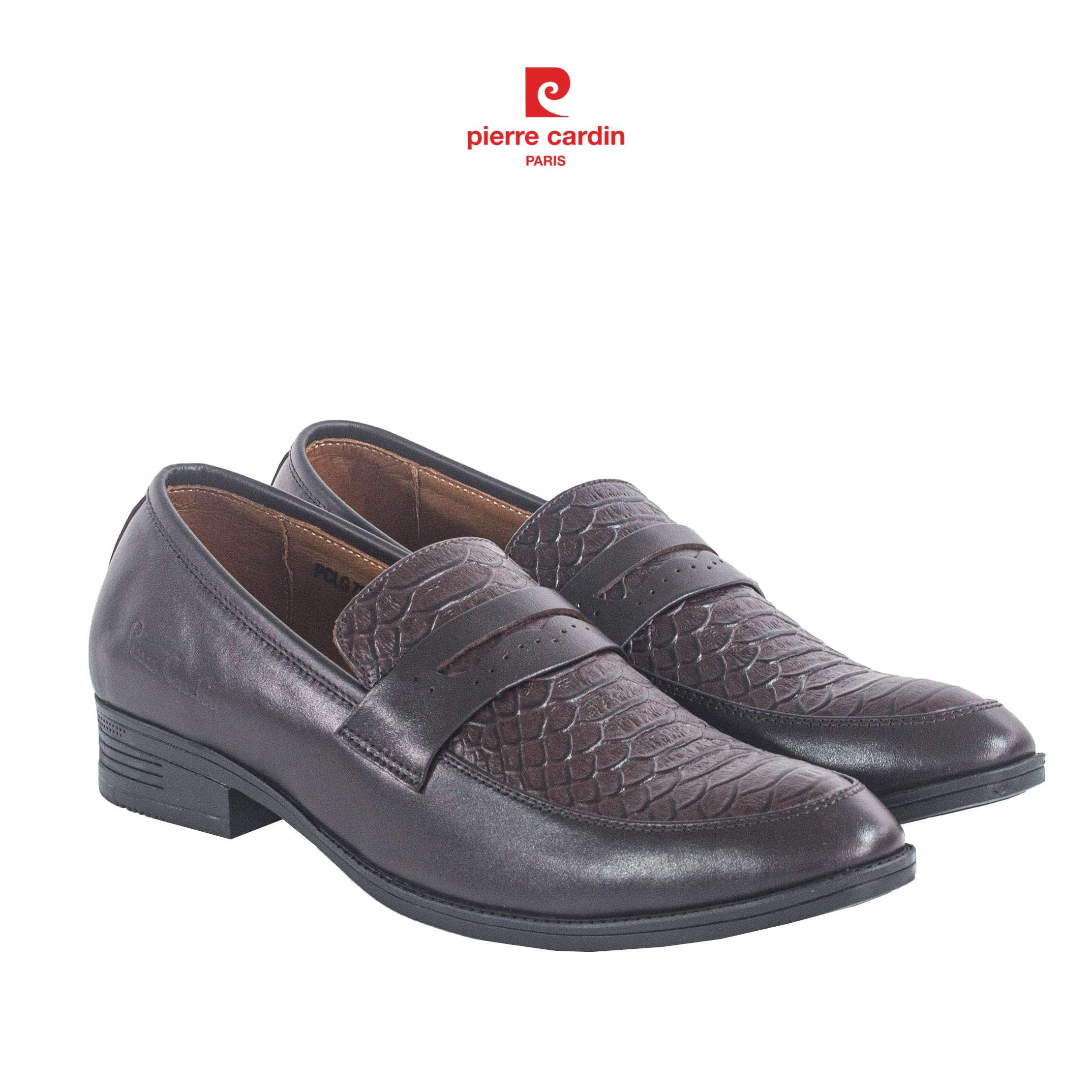 Pierre Cardin Crocodile Leather Loafers - PCMFWLG 723