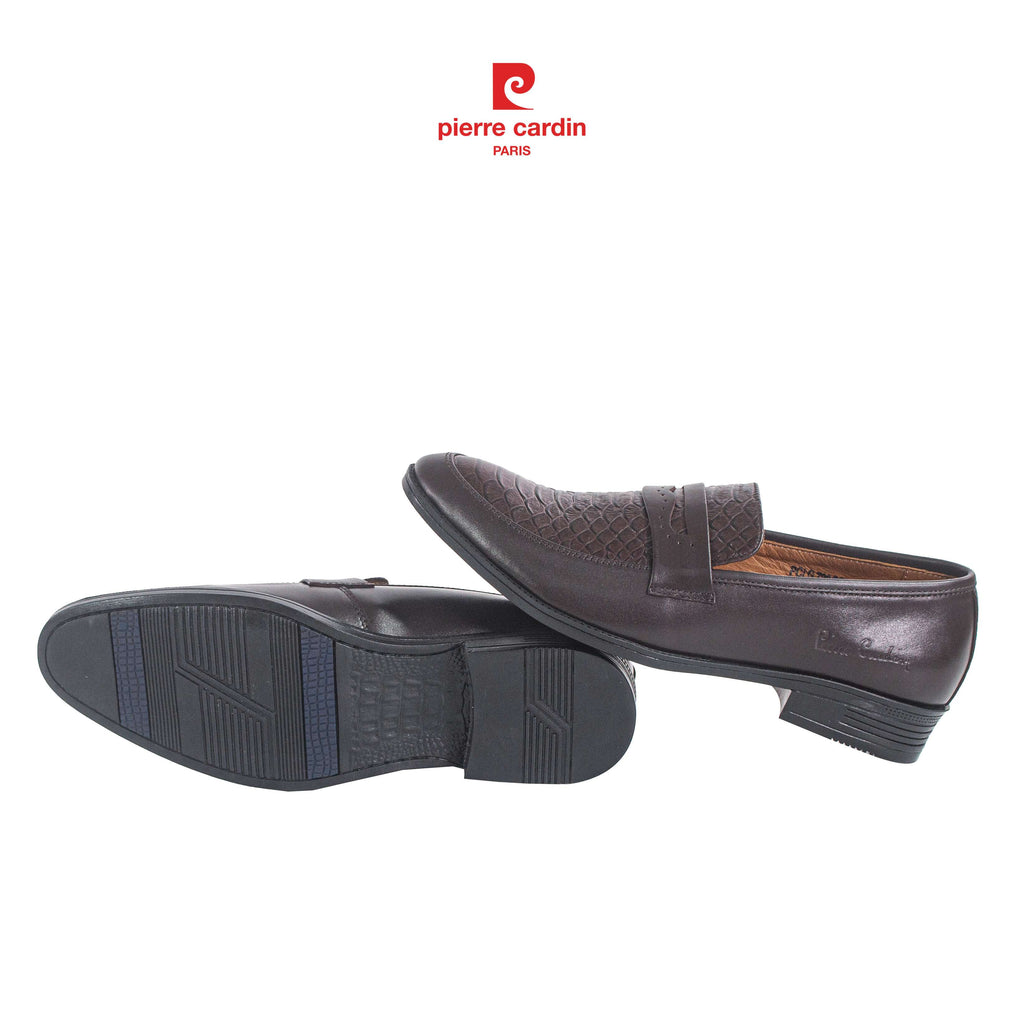 Pierre Cardin Crocodile Leather Loafers - PCMFWLG 723