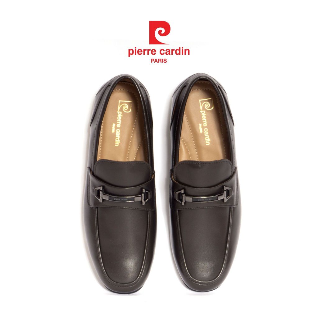 [ใหม่] รองเท้าลองเท้าผู้ชาย Pierre Cardin หนังวัวแท้ หนังนุ่มระบายอากาศ พื้นยางกันลื่น 529
