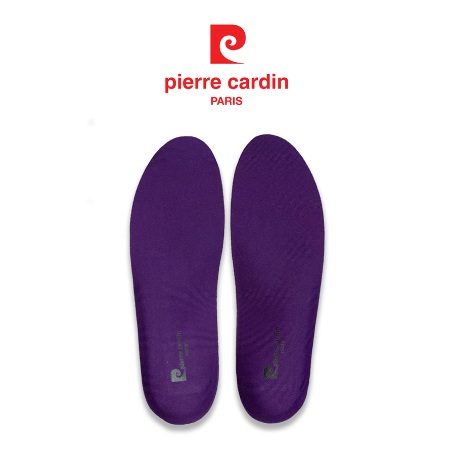 แผ่นรองสุขภาพ Pierre Cardin จากฝรั่งเศส สำหรับเท้าแบน ใช้ได้กับรองเท้าหนังสุภาพบุรุษ รุ่น 002 - สินค้าของแท้