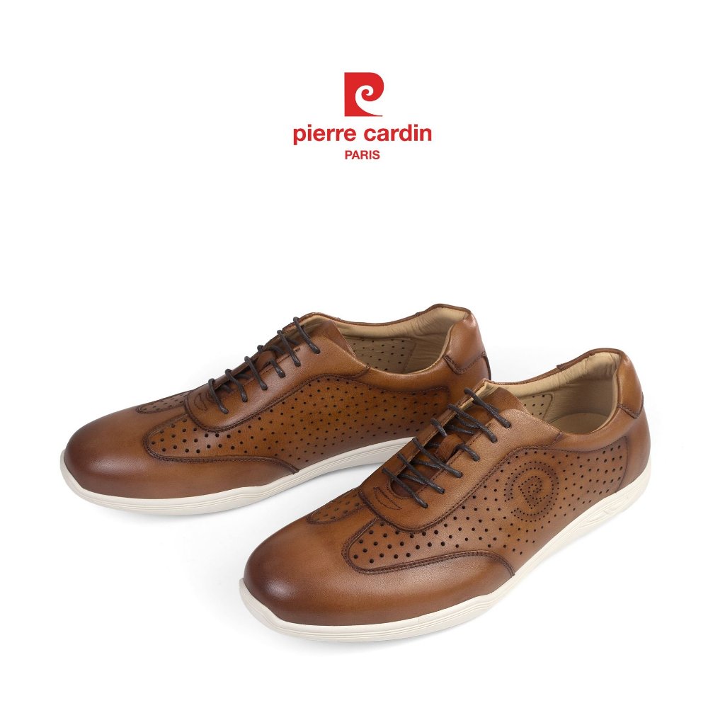 รองเท้าแฟชั่นผู้ชาย Pierre Cardin ฝรั่งเศส พื้นยางพรีเมียม เบา ระบายอากาศ ทนทาน รุ่น 786