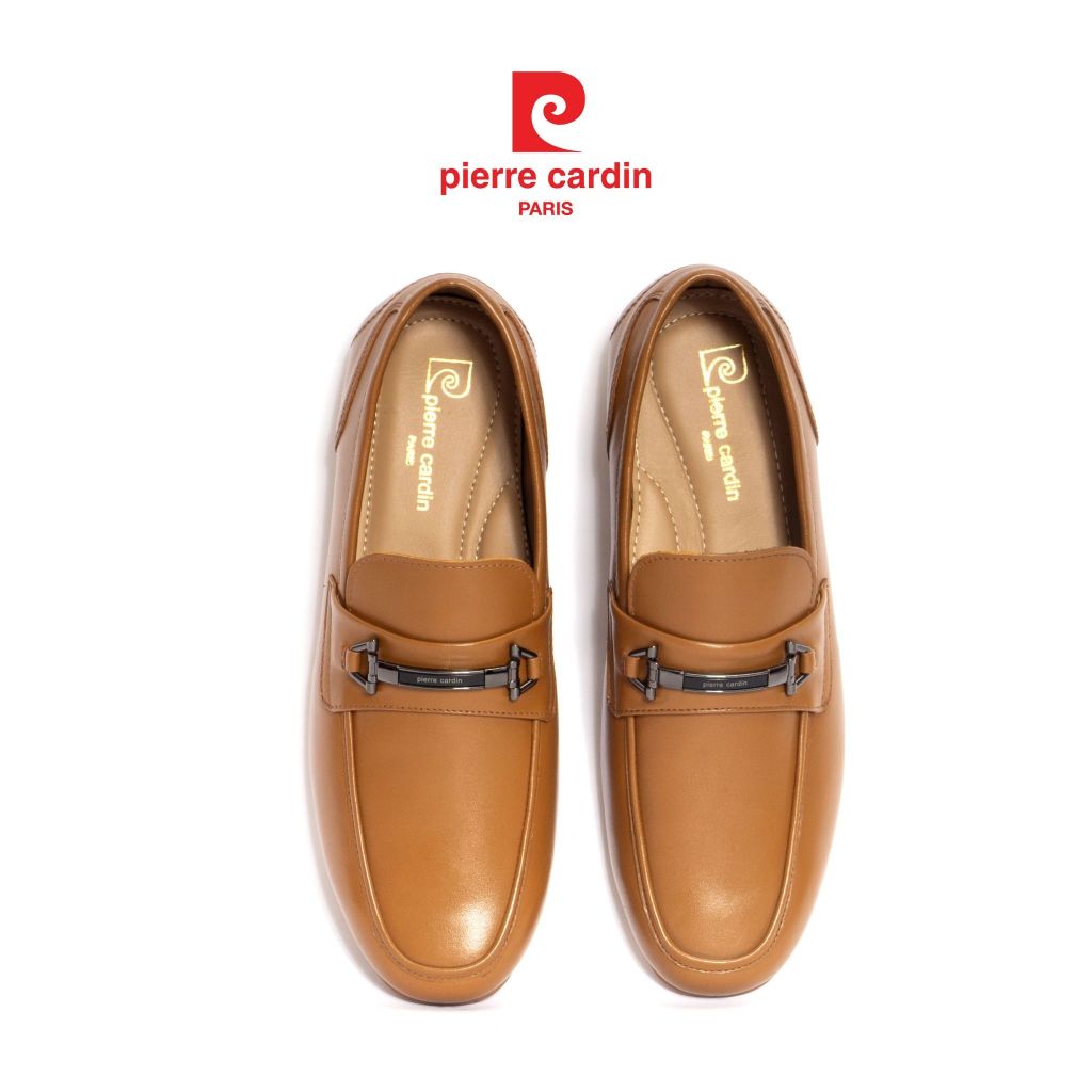 [ใหม่] รองเท้าลองเท้าผู้ชาย Pierre Cardin หนังวัวแท้ หนังนุ่มระบายอากาศ พื้นยางกันลื่น 529